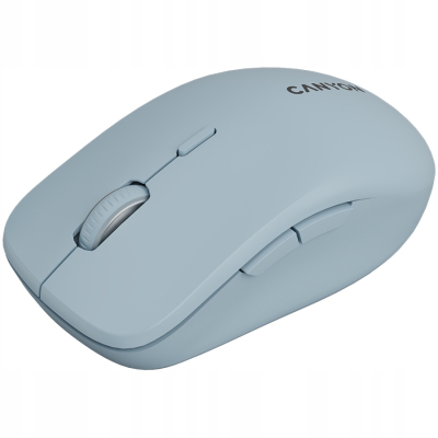 Canyon MW-12 - mysz bezprzewodowa Dual-Band 2.4 GHz + BT (niebieska)
