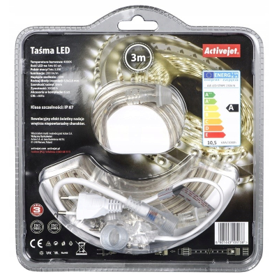 Taśma LED Activejet AJE-LED STRIPE (200 lm; Neutra