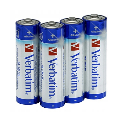 Verbatim Jednorazowa alkaliczna baterie AA, 4-pack