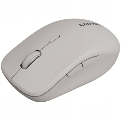Canyon MW-12 - mysz bezprzewodowa Dual-Band 2.4 GHz + BT ciemnoszara