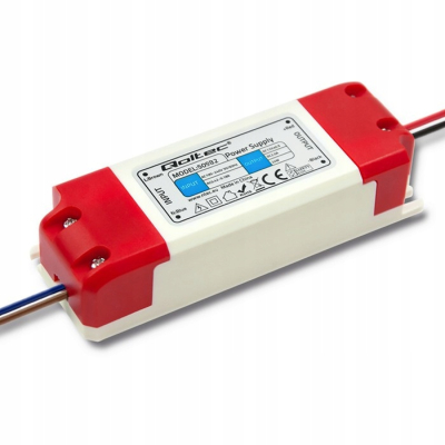 Qoltec Zasilacz impulsowy LED IP20 48W 12V 4A