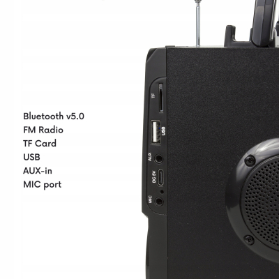 Głośnik Bluetooth radio USB Audiocore AC730 SKLEP KOZENICE RADOM