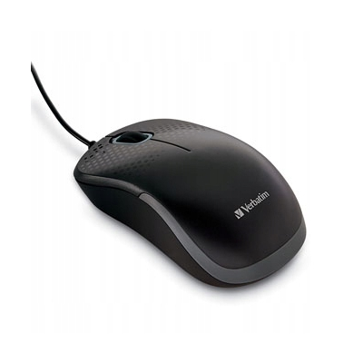 Verbatim 49024 Mysz przewodowa, czarna