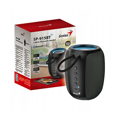 Genius głośnik SP-915BT, 1.0, 5W, czarno-szary, COPILOT