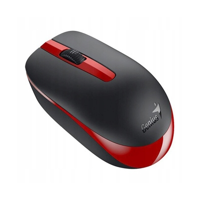 Genius NX-7007 Mysz bezprzewodowa, czarno-czerwona, 1200DPI