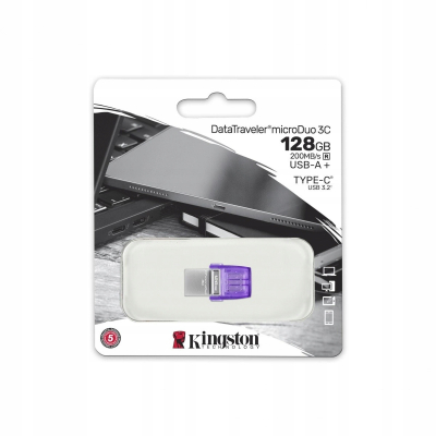 Kingston USB Data Traveler MicroDuo 3C G3 128GB