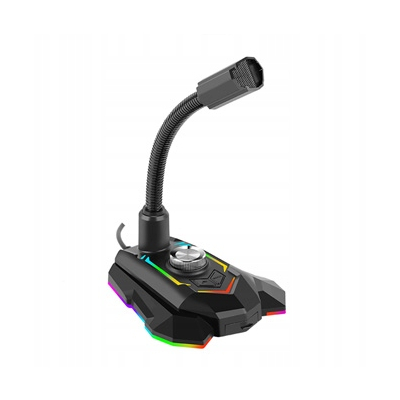 Marvo, do gry mikrofon MIC-05 regulacja głosności Rainbow uchwyt na telefon