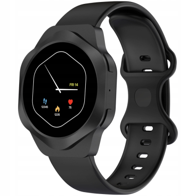 Canyon Hexagon SW 88 smartwatch z rozmowami Bluetooth (czarny)