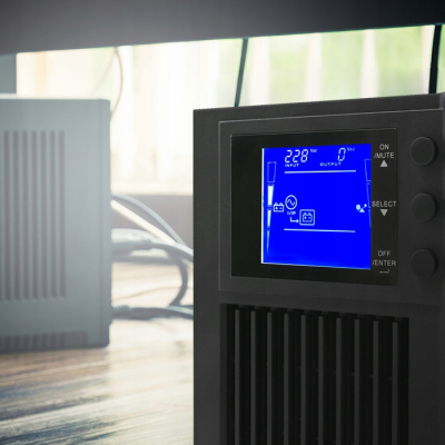 Qoltec Zasilacz UPS Online Pure Sine Wave 2kVA 1.6kW LCD USB 53981
