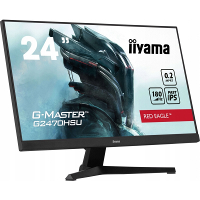 IIYAMA Monitor G-Master 23.8 cala G2470HSU-B6 0.2ms IPS DP HDMI 180Hz