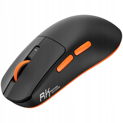 ROYAL KLUDGE M30 Black Orange Gaming Mouse PAW 33111K