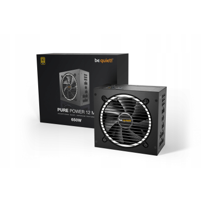 Be quiet! Zasilacz Pure Power 12 M 650W ATX 3.0 GOLD
