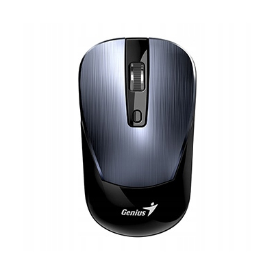 Genius NX-7125 Mysz bezprzewodowa, metaliczna szara, 1200DPI