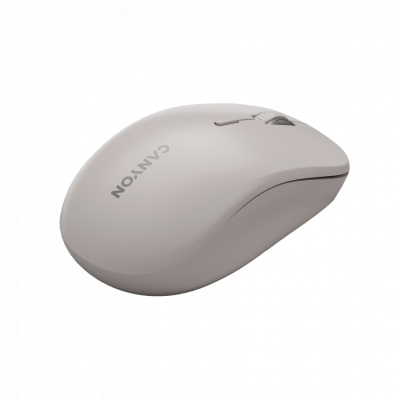 Canyon MW-12 - mysz bezprzewodowa Dual-Band 2.4 GHz + BT Beżowa