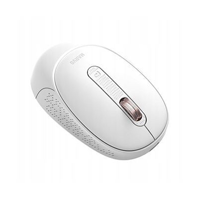 Marvo WM111 SW Mysz bezprzewodowa, srebrna, 1600DPI