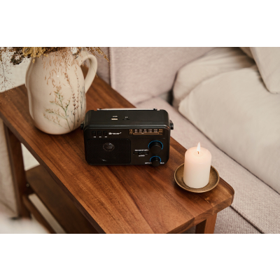 TRACER RADIO FM AM PRZENOŚNE BLUETOOTH USB AUX SIECIOWE ANTENA TRARAD47775