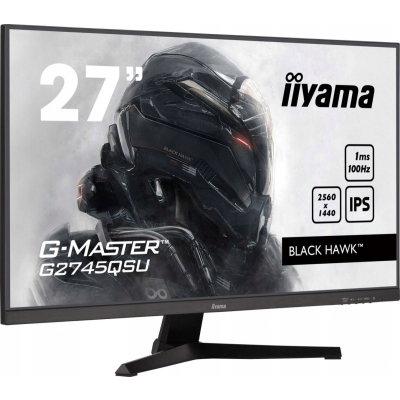 IIYAMA Monitor 27 cali G2745QSU-B2 IPS QHD 100Hz 1ms 2xUSB 300cd