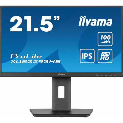 IIYAMA Monitor 22 cale XUB2293HS-B6 IPS HDMI DP HAS(150mm)
