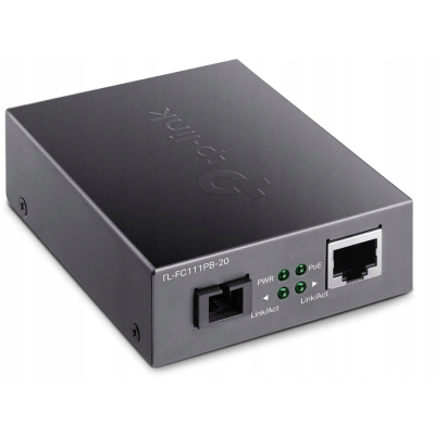 TP-LINK Media Konwerter FC111PB-20 10/100 WDM PoE