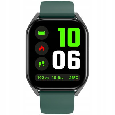 CANYON Smartwatch Chatter SW 58 BT CALL Czarno Zielony