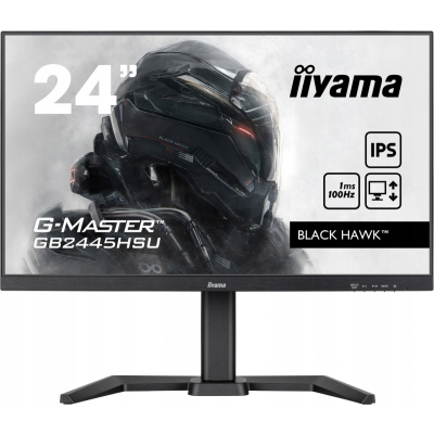 IIYAMA Monitor G-Master 23.8 cala GB2445HSU-B1 IPS FHD 1920 x 1080 100Hz HDMI DP HAS Sklep KOZIENICE RADOM