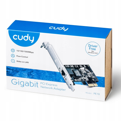 CUDY Karta sieciowa PE10 Gigabit PCI-E SKLEP KOZIENICE RADOM