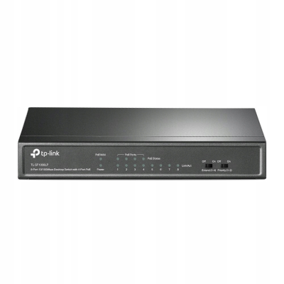 TP-LINK Przełącznik SF1008LP 8xFE (4xPoE)