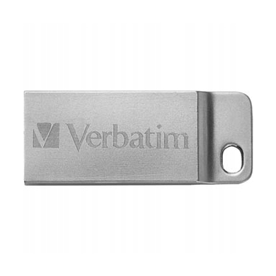 Verbatim flash disk USB A 2.0 16GB Metal Executive StoreNGo srebrny 98748