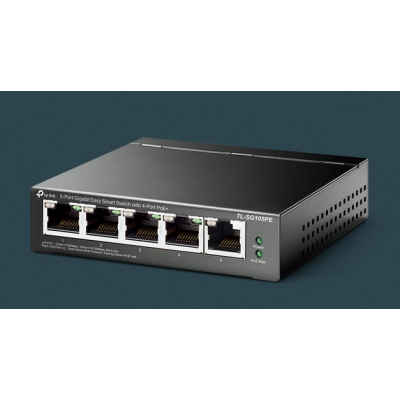 TP-Link Przełącznik SG105PE Switch Smart 5xGb PoE