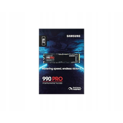 Samsung Dysk SSD 990PRO 2TB Gen4.0x4 NVMe MZ-V9P2T0BW