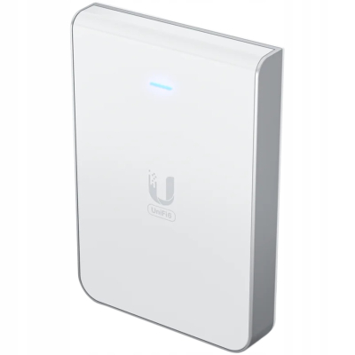 UBIQUITI UniFi U6 Access Point, In-Wall, Wi-Fi 6 AX5400 5x GE