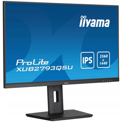 IIYAMA Monitor 27 cali XUB2793QSU-B7 IPS QHD HAS(150mm) 100Hz 300cd