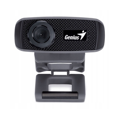 Genius FaceCam 1000X v2 Webkamera, czarna 1280x720 USB 2.0 Rozdzielczość HD