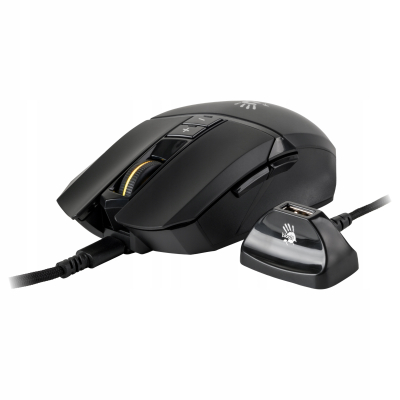 Mysz A4TECH BLOODY R36 ULTRA WRLS 2,4G+USB (Black)