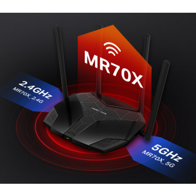 TP-LINK Router MR70X WiFi 6 AX1800 4LAN 1WAN