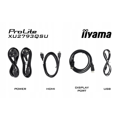 IIYAMA Monitor 27 cali ProLite XU2793QSU-B6 IPS QHD 100Hz HDMI DP 2x2W USB Sklep KOZIENICE RADOM