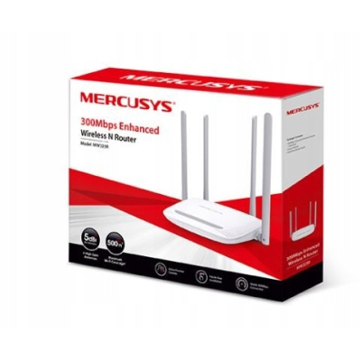 Router Mercusys MW325R WiFi N300 1xWAN 3xLAN