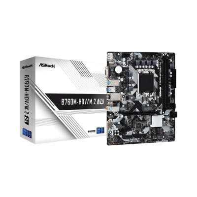 ASROCK B760M-HDV/M.2 D4 mATX LGA1700 DDR4