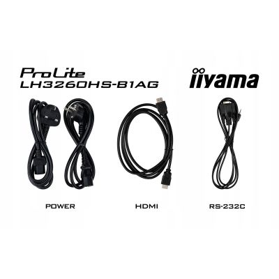 IIYAMA Monitor 31.5 cala LH3260HS-B1AG 500(cd/m2) VA FHD Android.11 Wifi