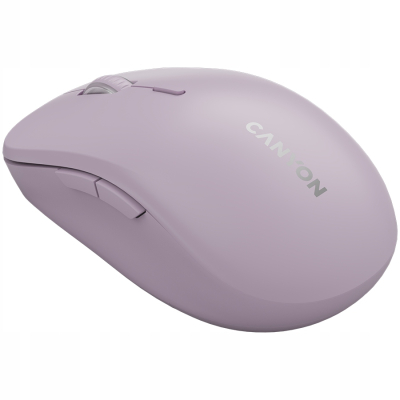 Canyon MW-12 - mysz bezprzewodowa Dual-Band 2.4 GHz + BT (różowa)