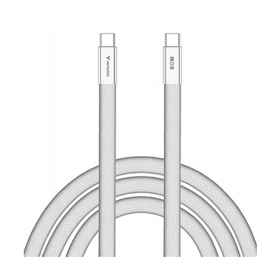 Verbatim USB-C kabel SoftTouch USB C - USB C 60W 1.2m Biały box 30274