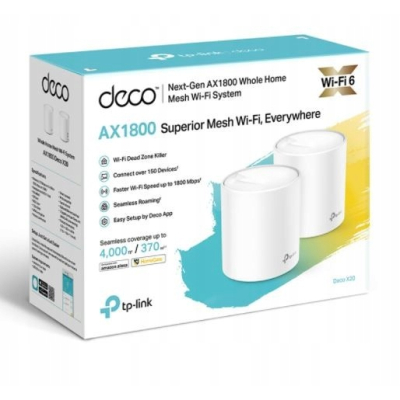 TP-LINK System Wi-Fi Deco X20(2-pak) AX1800