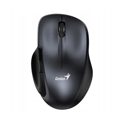 Genius Ergo 8200S Mysz bezprzewodowa, metaliczna szara, 1200DPI