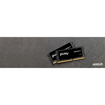 Kingston DDR4 FURY Impact SODIMM 16GB(2*8GB)/3200