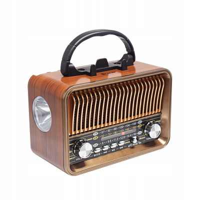 TRACER Radio Retro Bluetooth ANTENA FM/AM Baterie Latarka TRARAD47774