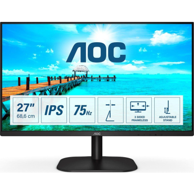 Monitor AOC 27" 27B2DA VGA DVI HDMI głośniki FHD 1920x1080 Sklep KOZIENICE RADOM
