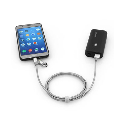 Verbatim USB kabel (2.0) USB A M - microUSB (M) + Lightning (M) 1m 48869