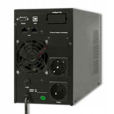 Qoltec Zasilacz awaryjny UPS On-line Pure Sine Wave 1kVA 800W 53042