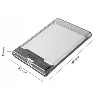 Unitek S1103A Obudowa dysku HDD 2,5'' USB-A 3.1