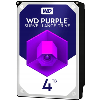 Western Digital Dysk twardy WD Purple 4TB 3,5 256 MB 5400RPM WD43PURZ
